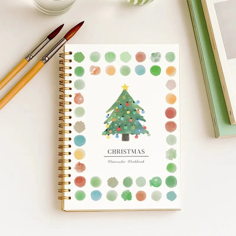 Beginner Watercolor Workbook Painting Kit