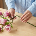 Artificial Magnolia Flower Branches Stem