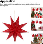 🎄2025 Christmas On Sale✨Christmas Poinsettia Star Lantern