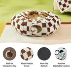 🎄2025 Christmas On Sale🐈2-in-1 Lesure Cat Tunnel Bed for Indoor