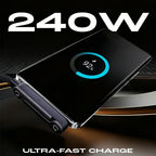 2-in-1 Invisible Stand Charging Cable ,240W Fast Charging Cord
