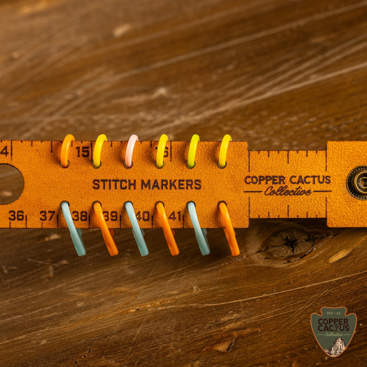 🔥LAST DAY 50% OFF🔥The Stitch Wrap ,7-in-1 Leather Measuring Tool