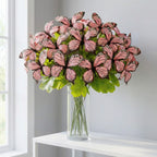 2 PCS Artificial Butterfly Floral Arrangement – Spring Home Décor