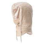 Sherpa Satin-Lined Hood