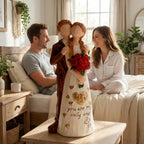 Valentine'S Day Sculpted Hand-Painted Romantic Couple Figurine