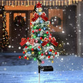 🎄2025 Christmas On Sale✨Solar Christmas Cedar Tree Lights，Waterproof