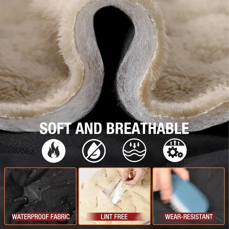 Winter Warm Thick Fleece Sweatpants