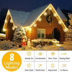 🎄2025 Christmas On Sale✨4 Pack Hanging Firework Lights with 8 Modes