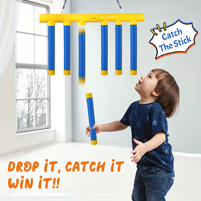 🎄2025 Christmas On Sale✨Catching Sticks Game Reaction Training Toy
