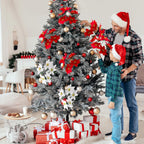 🎄Early Christmas Sale🔥Poinsettias Artificial Christmas Flowers