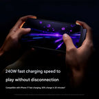 2-in-1 Invisible Stand Charging Cable ,240W Fast Charging Cord