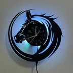 Wildlife Horse Wall Clock