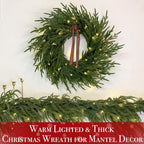 🎄Early Christmas Sale🔥Lighted Norfolk Pine Wreath