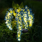 🌸 Solar LED Outdoor Wisteria Stake Lights | Glowing Floral Garden Accents