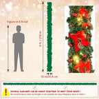 🎄2025 Christmas On Sale✨Christmas  Garlands with LED Lights