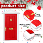 🎄2025 Christmas On Sale✨Christmas Elf Fairy Doors Decorations Kit