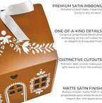 🎄2025 Christmas On Sale✨Gingerbread House Shaped Gift Box