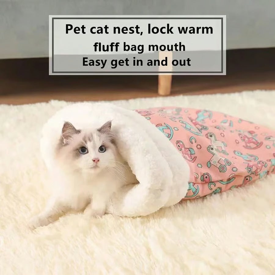 🎄Early Christmas Sale🔥Warm And Cozy Pet Sleeping Bag