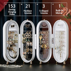 ⚡Flash Sale⚡4-Layer Dustproof Earring Necklace Jewelry Box