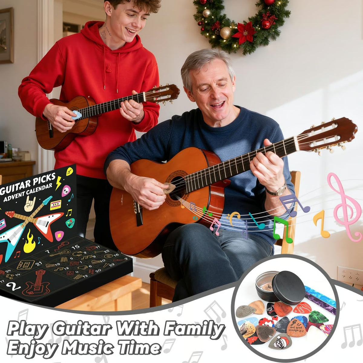 🎄2025 Christmas On Sale🎸The Guitar Picks Advent Calendar 2025