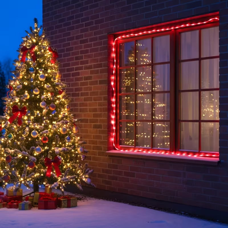 Christmas Candy Cane Rope Lights