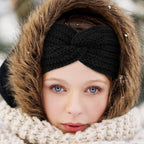 Triple Knot Warm Ribbed Knit Headband