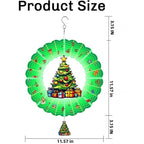Christmas Spinning Wind Chime