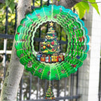 Christmas Spinning Wind Chime