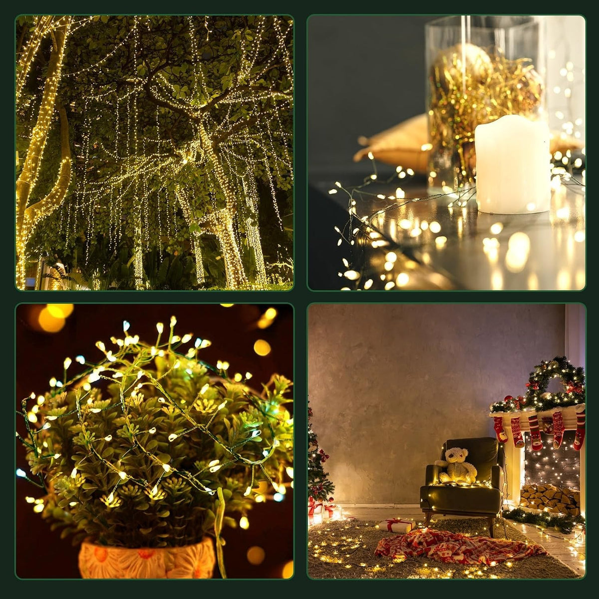 Battery Operated Christmas Twinkling Fairy Lights