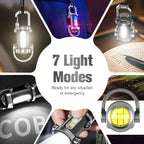 🎄Christmas On Sale🔥Portable Rechargeable Bright Keychain Flashlight