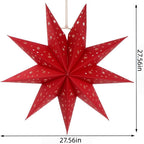 🎄2025 Christmas On Sale✨Christmas Poinsettia Star Lantern