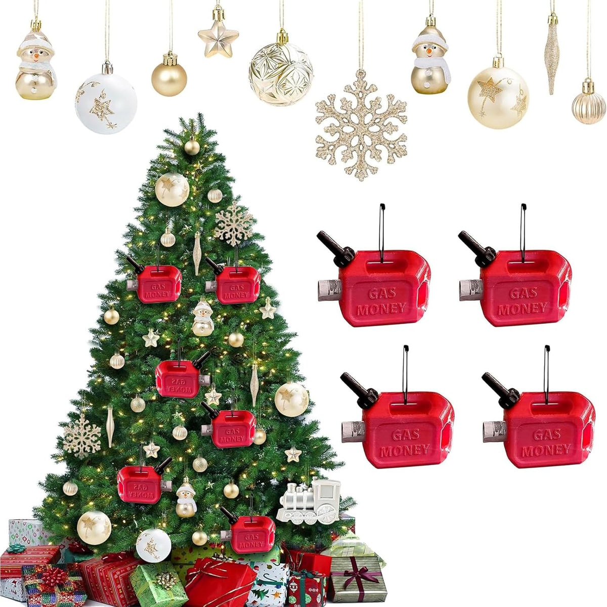 🎄2025 Christmas On Sale✨Money Holder Christmas Ornaments